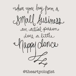 Thank-you for supporting my small business ❤︎